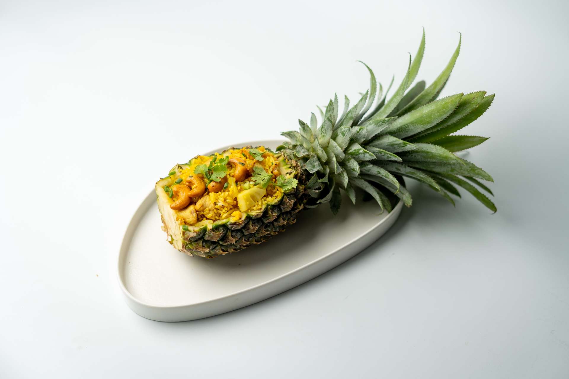 Plated dish